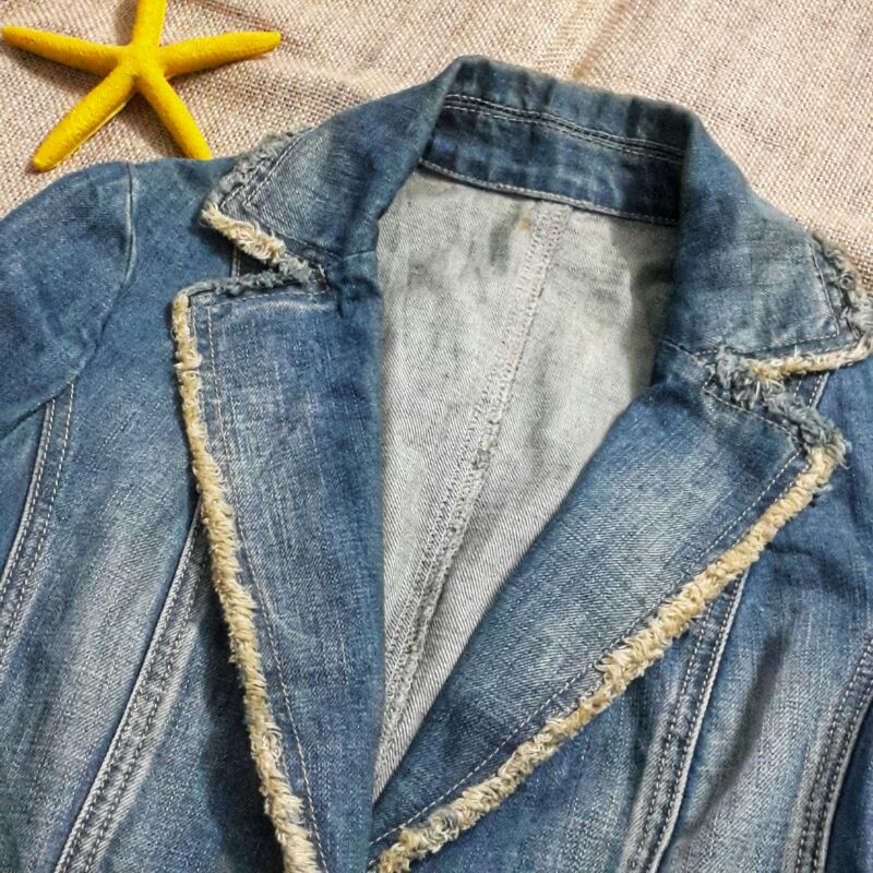 ÁO KHOÁC VEST JEAN CHẤT SIÊU ĐẸP 2HAND