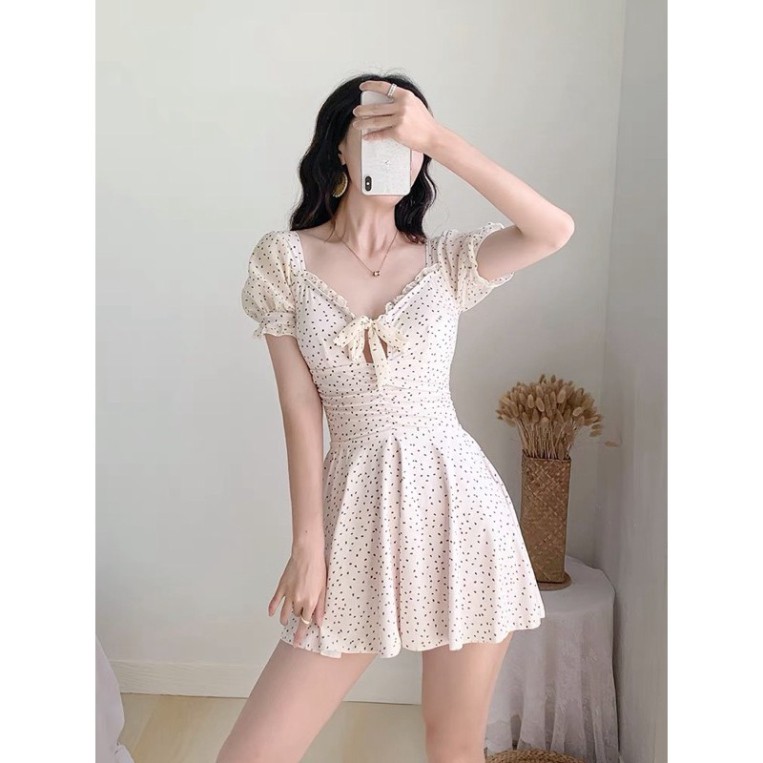 [CÓ SẴN] Bikini Đầm Bơi Váy Bơi Đi Biển Phối Lưng Dây - ORRIN CLOSET | BigBuy360 - bigbuy360.vn