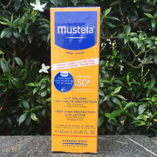 Kem Chống Nắng An Toàn Cho Trẻ Sơ Sinh Và Trẻ Nhỏ MUSTELA  SPF50+ 40ml - 1301557