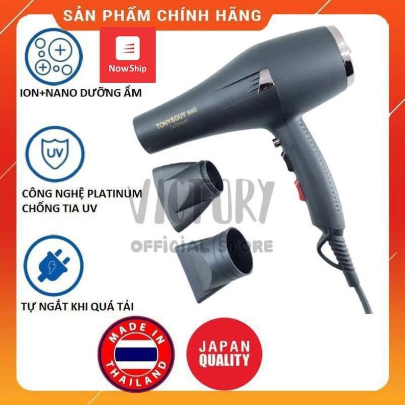 Máy Sấy Tóc TONY & GUY 9966 Chính Hãng Chuyên Nghiệp Tạo Kiểu Công Suất Lớn 2 Chiều Nóng Lạnh Có Ion 2400W