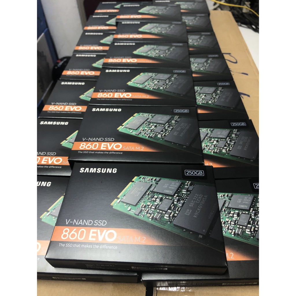 Ổ cứng SSD Samsung 860 EVO 250GB M2 2280 SATA III- Chính Hãng | BigBuy360 - bigbuy360.vn