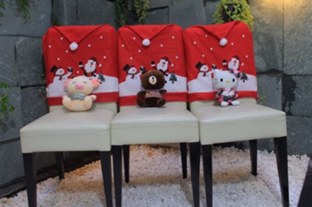 Vỏ bọc lưng ghế TRANG TRÍ GHẾ NOEL