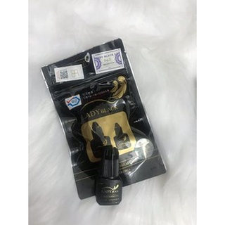 keo nối mi LADY black ( túi đen )