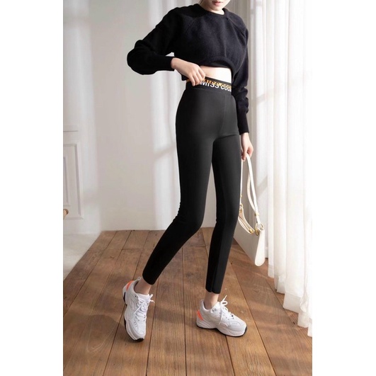 quần legging lót lông hàng QC