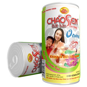 Cháo Sen Bát Bảo Minh Trung-Cháo Ăn Liền: Nếp Cẩm, Đậu Đỏ, Yến Mạch...Đầy Đủ Các Loại. Không Chất Bảo Quản - 365g