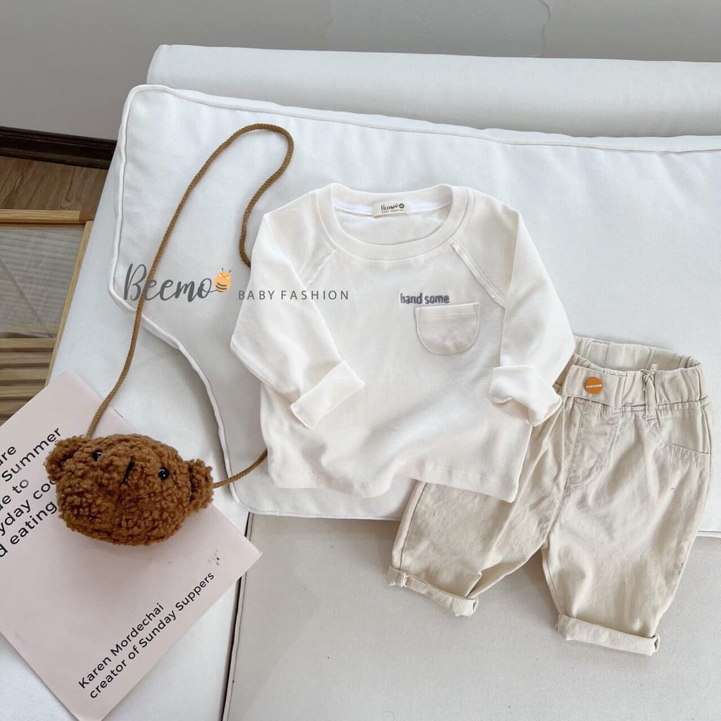 Áo thun dài tay Beemo cho bé