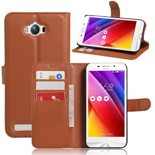 Bao da điện thoại thiết kế nắp gập từ tính dành cho Asus Zenfone Max ZC550KL Z010D (5.5")