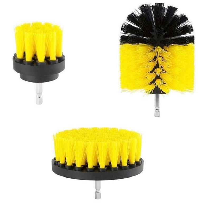 Set 3 Đầu Cọ Vệ Sinh Nhà Tắm Gắn Máy Khoan Tiện Dụng