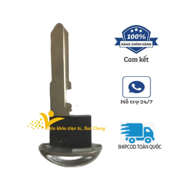 Vỏ chìa khóa smarkey xe Mazda 2 nút,3 nút kèm logo, đầu chìa có thông số chuẩn với chìa zin theo xe