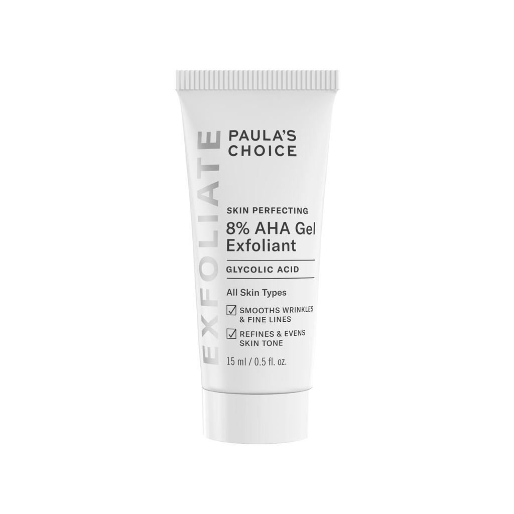 Loại bỏ tết bào chết 8% AHA gel Paula's Choice SKIN PERFECTING 8% AHA GEL EXFOLIANT 15/100ml