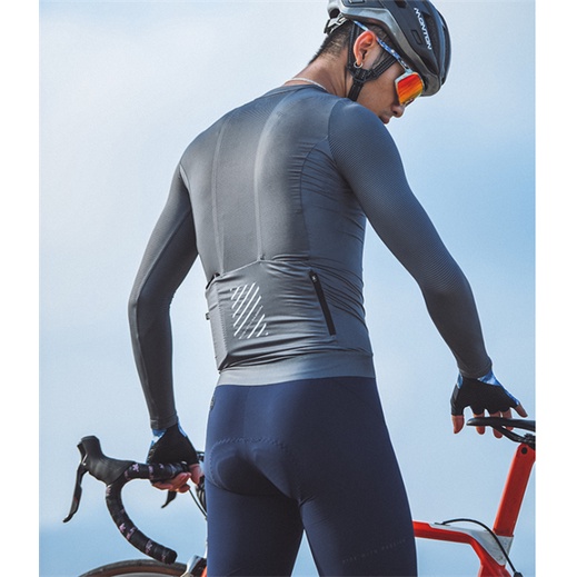Áo dài tay đạp xe Monton Traveler Max - xám