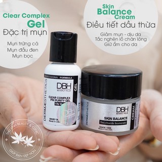 gel chấm mụn, mặt nạ mụn DBH clear complex