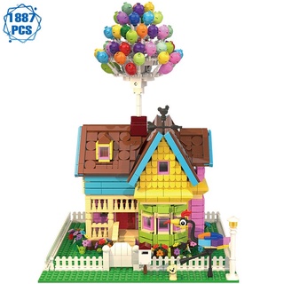 (CÓ SẴN) Đồ chơi Lắp ráp  mô hình Big Balloon House DK3006 Nhà bóng bay khinh khí cầu MOC cỡ lớn mới nhất