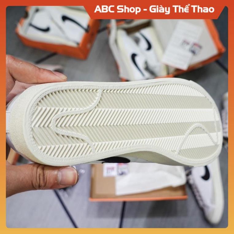 Giày Sneaker Nik.e Blazer 77 Vintage  Low - Bản Best, Giầy trắng đen thấp cổ sịn sò