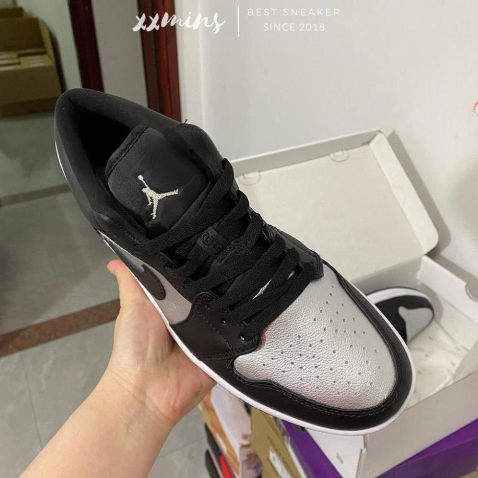 Giày Air Jordan 1 Retro Low "Silver Toe"
