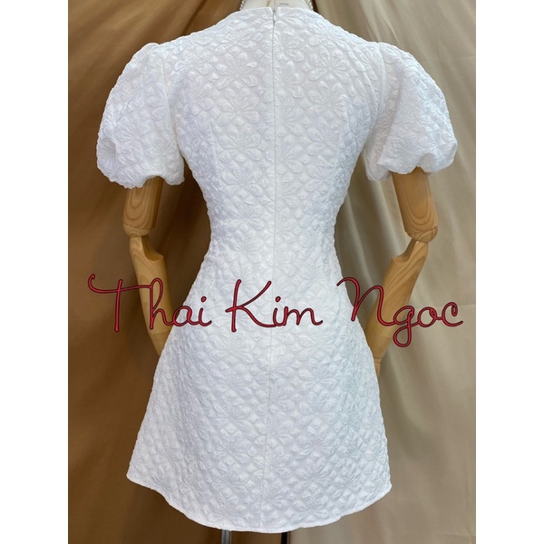 Đầm dự tiệc dạo phố chít eo không hở lưng 2 lớp | BigBuy360 - bigbuy360.vn