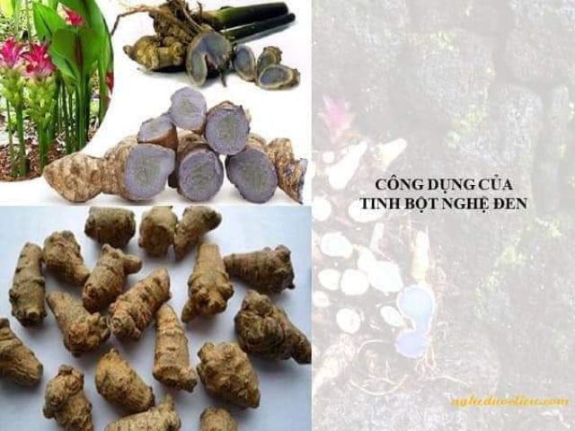 500g Tinh bột Nghệ ĐEN