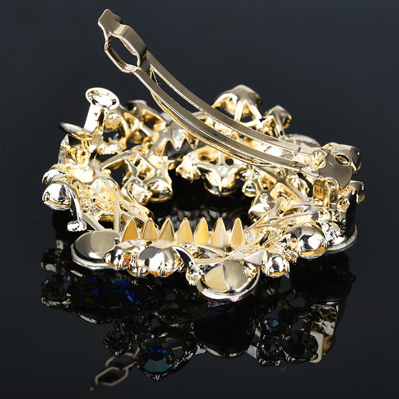 Kẹp TóC HìNh GiọT NướC ĐíNh Kim Cương Giả ThờI Trang Cho Nữ