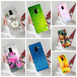 Ốp điện thoại TPU mềm in họa tiết nhiều màu cho Samsung Galaxy J6 (2018)/J6 Plus 2018 J6+
