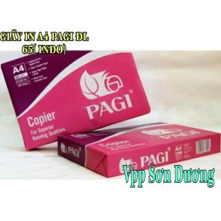COMBO 03 RAM GIẤY A4 PAGI ĐỊNH LƯỢNG 65( INĐO)