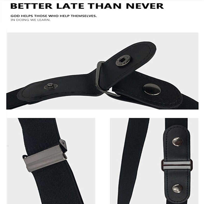 Thắt Lưng Co Giãn Thiết Kế Đơn Giản 18146 Dễ Phối Đồ Dành Cho Nam Và Nữ