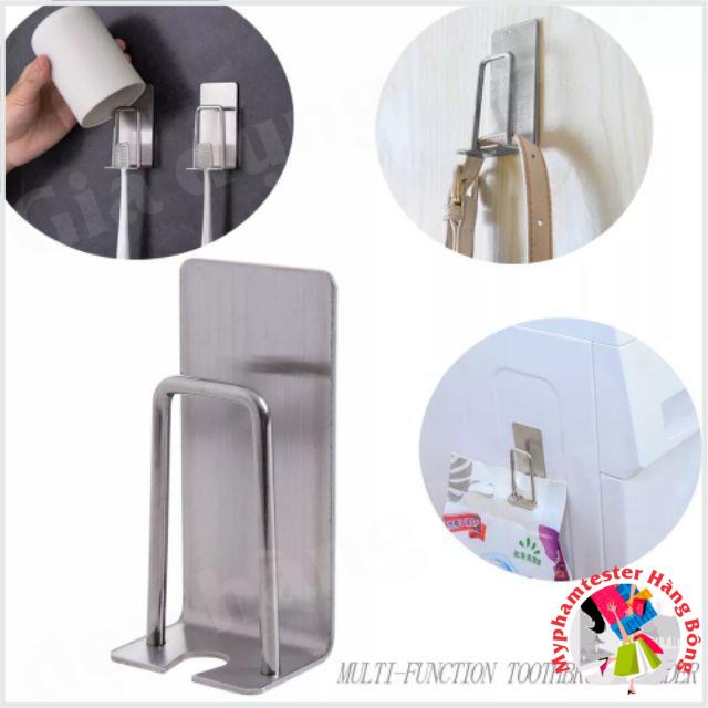 Giá cắm chải inox kèm keo