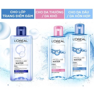 Tẩy trang L'Oreal Paris Micellar Water 400ml