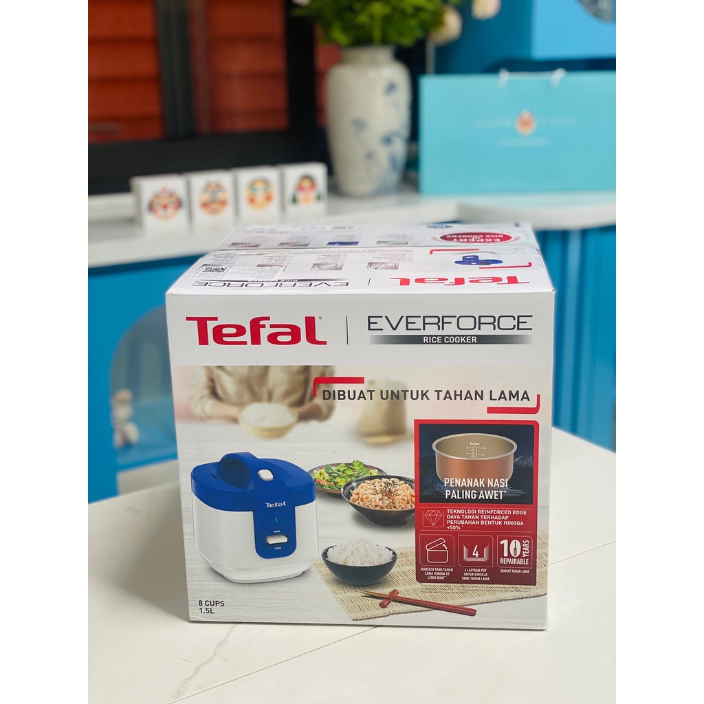 Nồi cơm điện cơ Tefal RK361168 dung tích 1.5L, công suất 700W - hàng chính hãng bảo hành 24 tháng