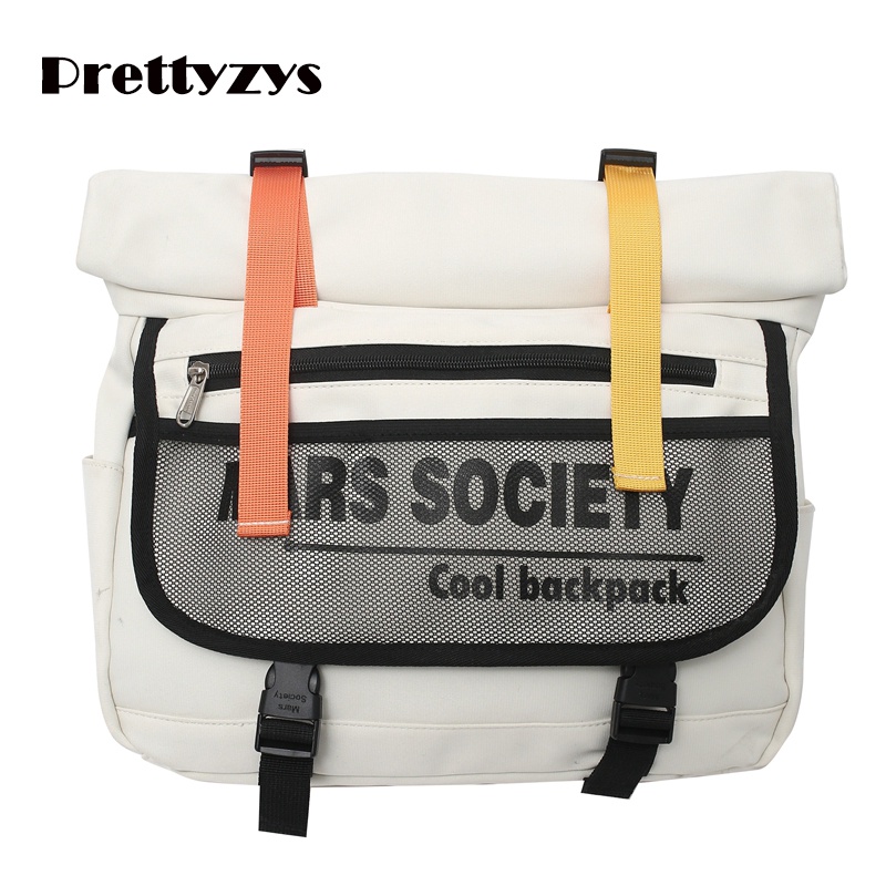 Balo PRETTYZYS 15.6 inch sức chứa lớn phong cách ulzzang Hàn Quốc 2022 cho nam và nữ