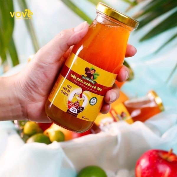 Mật Dừa Nước Cô Đặc Ông Sáu đặc sản Cần Giờ làm đường ăn kiêng, giảm cân hủ 250ml