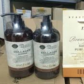 BỘ 2 CHAI DẦU GỘI,XẢ COLLAGEN MEFASO CHÍNH HÃNG
