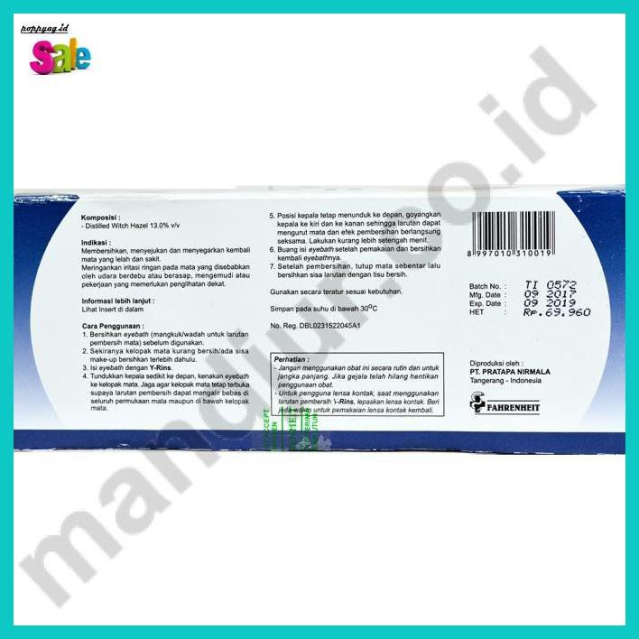 Set 10 Lọ Dung Dịch Làm Sạch Vùng Da Dưới Mắt 12Ml | BigBuy360 - bigbuy360.vn