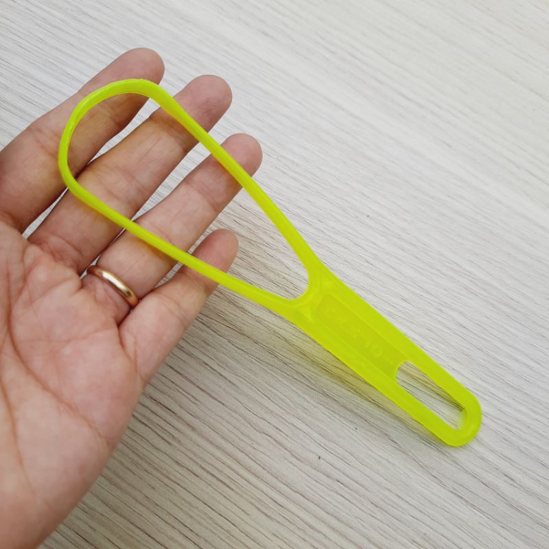 Dụng cụ cạo lưỡi,que cạo lưỡi vệ sinh lưỡi bằng nhựa (15cm)