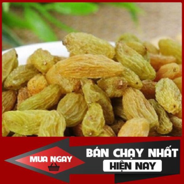 (gg3) 1 Kg nho khô xanh ninh thuận hàng loại 1 chua ngọt