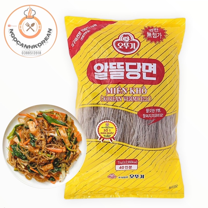 &lt; HOT&gt; Miến Khô Hàn Quốc 500gr Ottogi