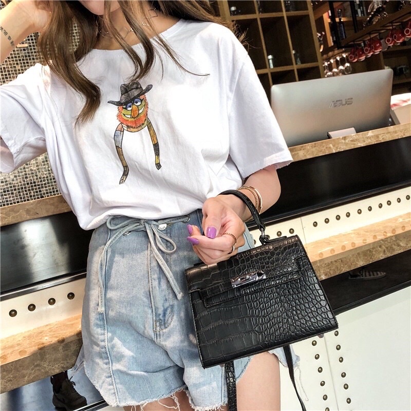 Túi xách HM Size 20 Da Rắn Hót Bền Vững