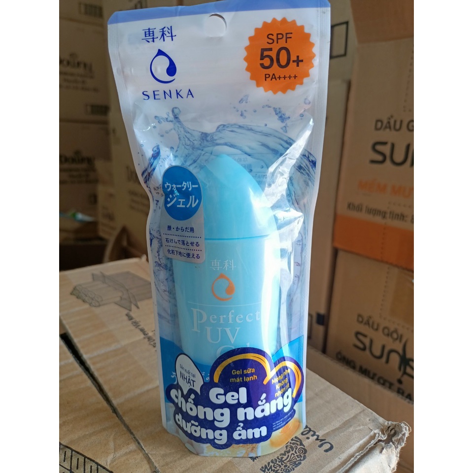 Gel sữa chống nắng Senka Perfect UV Gel 80ml