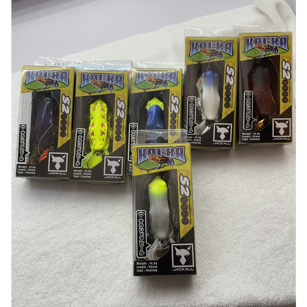 Mồi Lure Nhái Hơi Jackall kaera