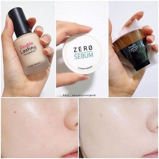 Set Kem Nền ETUDE HOUSE DOUBLE LASTING FOUNDATION