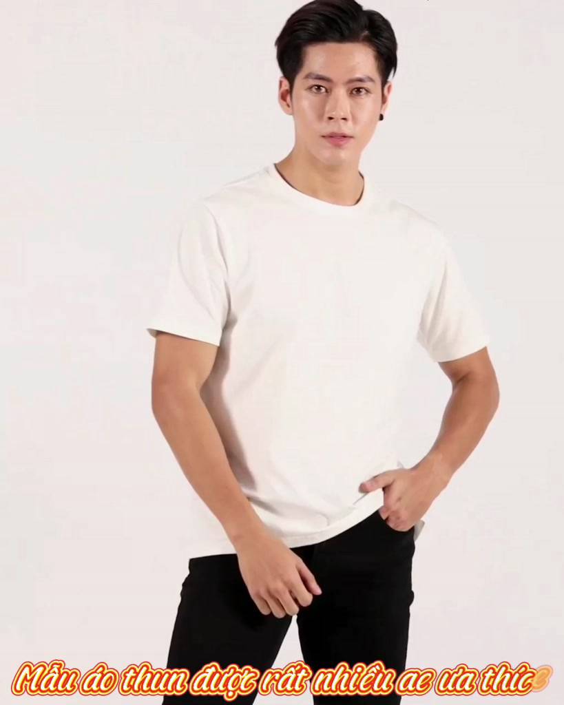 áo thun nam cổ tròn , áo phông ngắn tay trơn basic chất vải cotton co dãn 4 chiều mềm mại, chống xù nhiều màu siêu đẹp | BigBuy360 - bigbuy360.vn