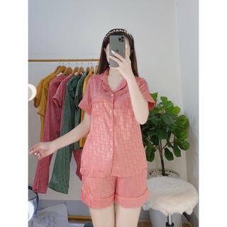 Bộ Lụa Gấm Áo Cộc Quần Đùi