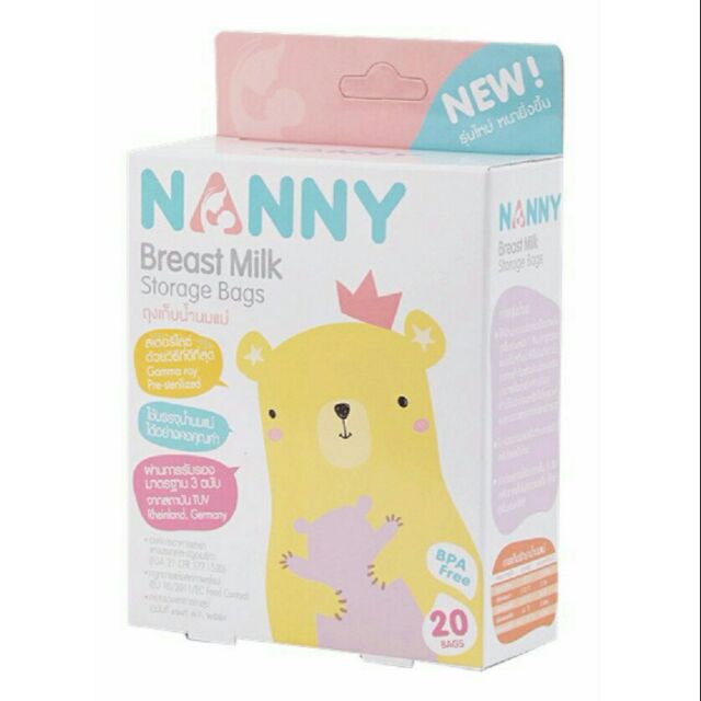 Túi trữ sữa Nanny