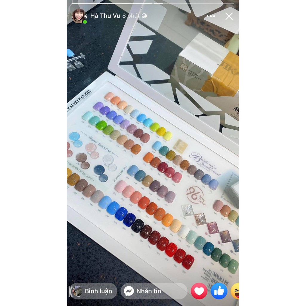 Sơn Set Jikai 96 màu Hàn Quốc hàng cao cấp