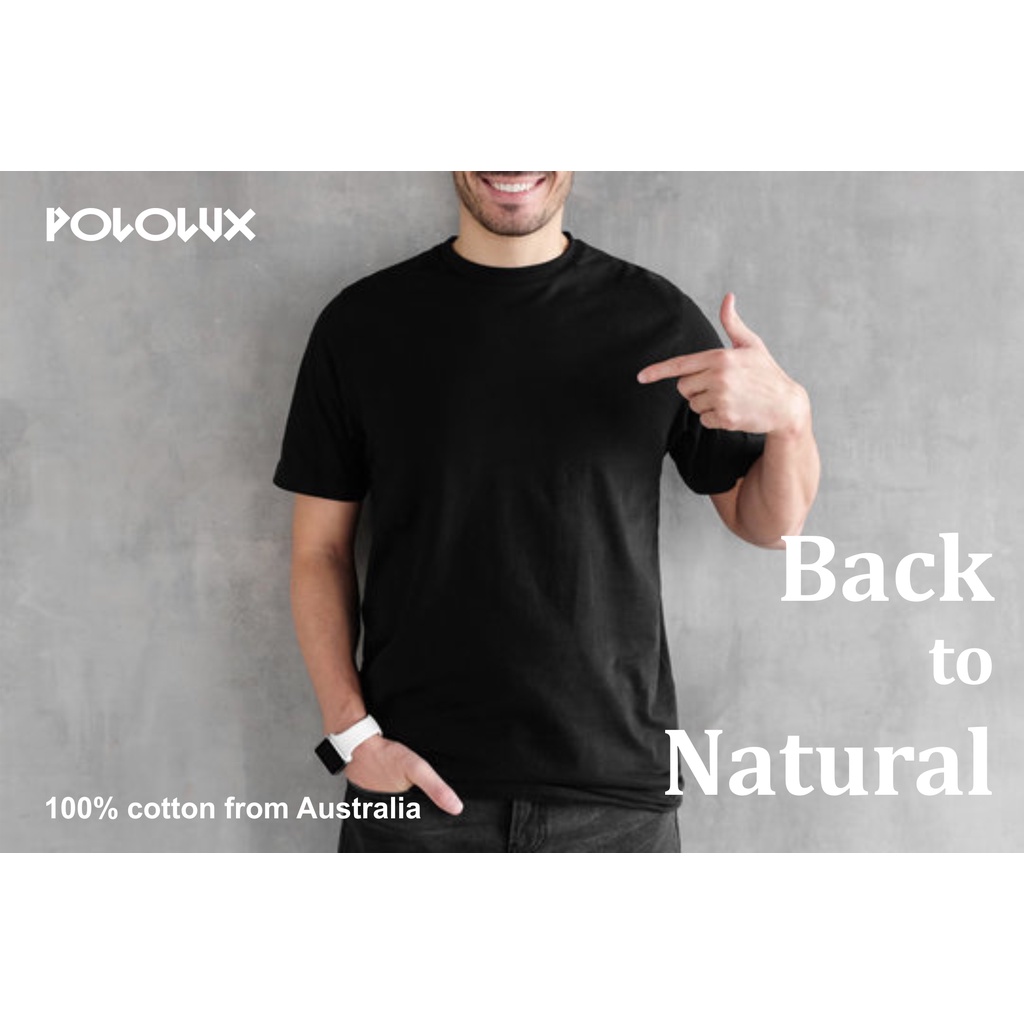 Áo thun nam 100% cotton Australia hiệu POLOLUX | BigBuy360 - bigbuy360.vn