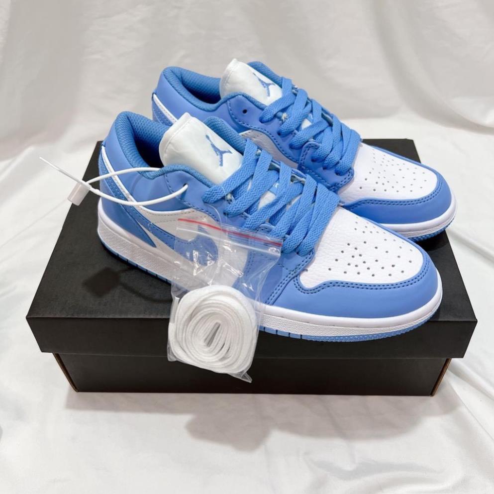 [Full bill +box] Giày Jordan Cổ Thấp Nam Nữ, Giày Sneaker JD1 Xanh Dương Cổ Thấp Thời Trang Cao Cấp Hottrend 2022