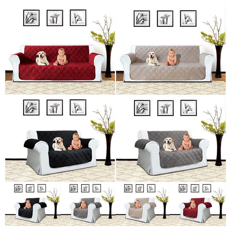 Vỏ Bọc Ghế Sofa Chần Bông Chần Bông Chống Trượt Không Thấm Nước Bảo Vệ Thú Cưng