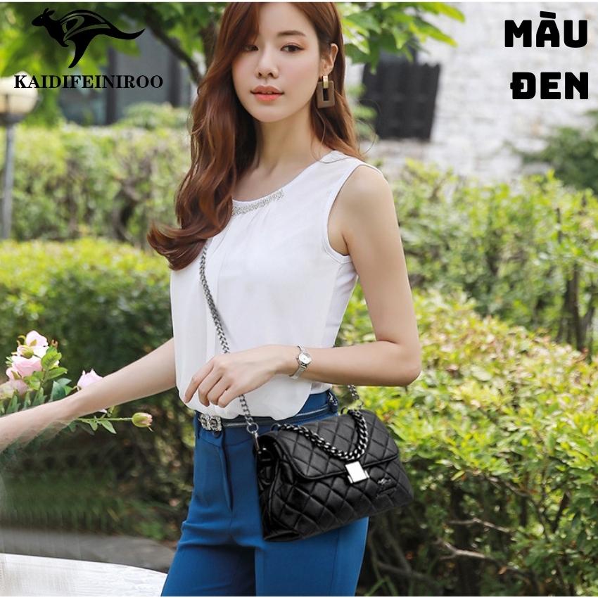 Túi xách nữ công sở thời trang cao cấp Hàn Quốc mini đẹp KAIDIFEINIROO KF02  Size 25cm