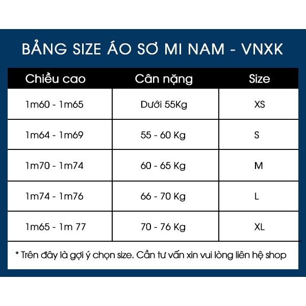 XẢ LỖ - Áo sơ mi nam Slim Fit xuất khẩu (Size M: 60-65kg)