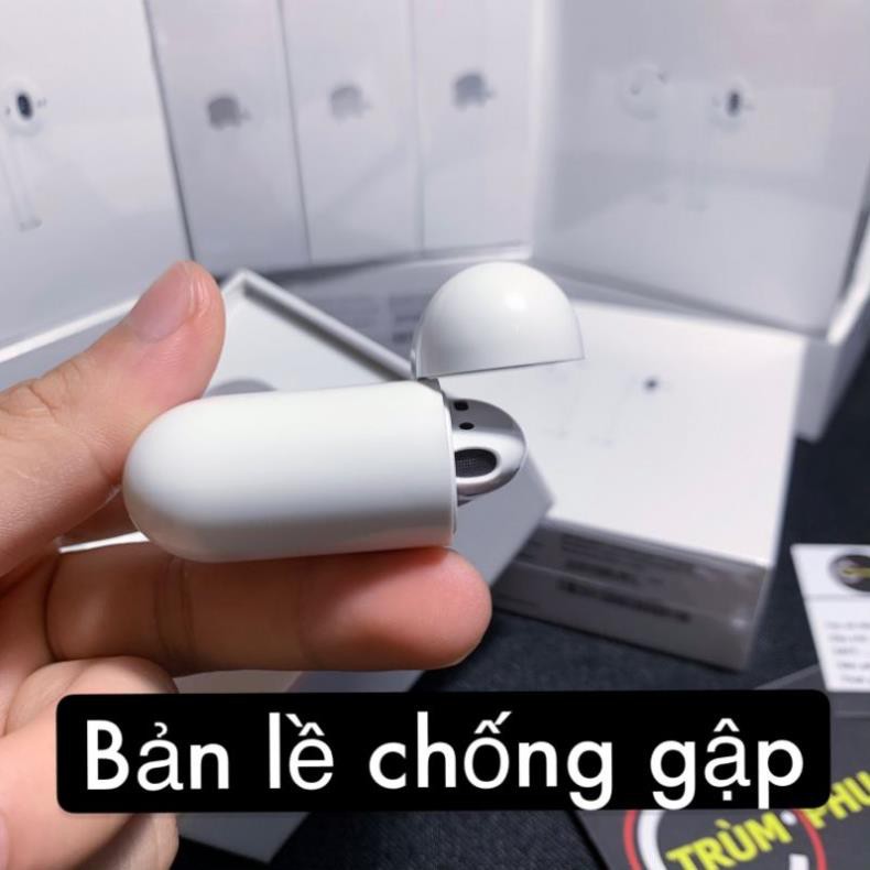 Tai Nghe Bluetooth Iphone Airpods 2 Chip Hỗ Vằn Louda 1562M [Định Vị - Đổi Tên - Sạc Khong Dây] - Pin 5h Hàng Siêu Cấp