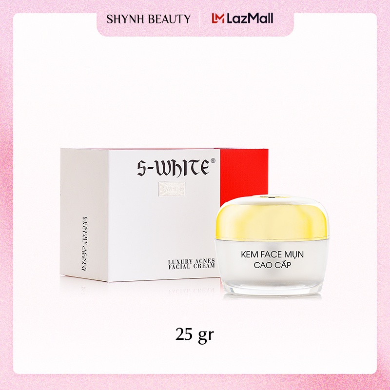 [Mã BMBAU50 giảm 7% đơn 99K] Kem Face Mụn Cao Cấp S-White Ban Ngày Dưỡng Da 25gr